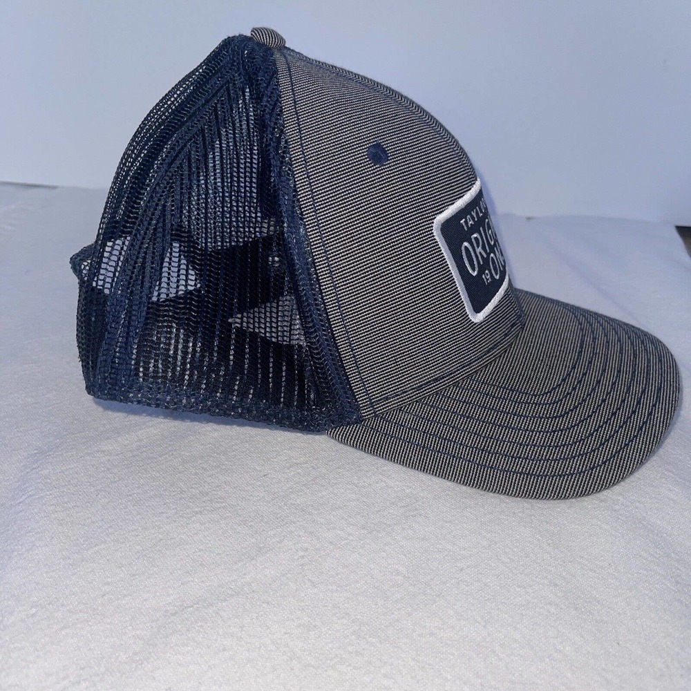 TAYLOR MADE GOLF ADULT UNISEX SNAPBACK ADJUSTABLE HAT: GREY (ORIGINAL ONE 1979) - Picture 7 of 11